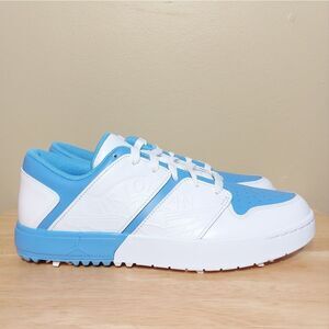 Air Jordan Nu Retro 1 Low Golf Shoes UNC Blue White FZ4153-101 Men's Size 9.5